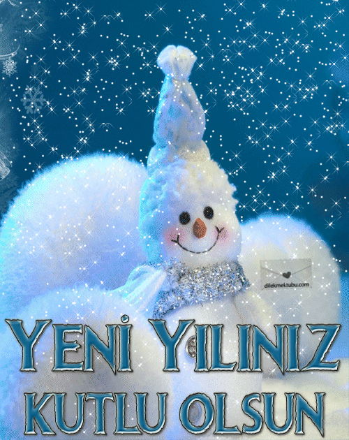 Hareketli yeni yıl mesajları 2019 (Gifli animasyonlu yeni yıl mesajları) 29