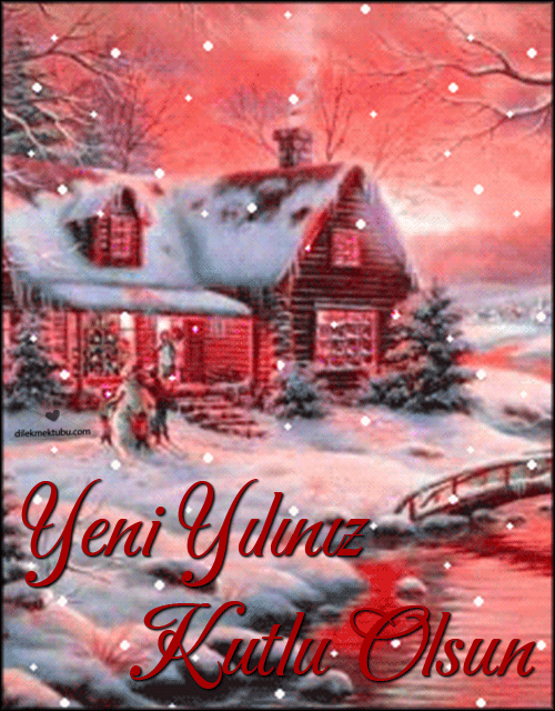 Hareketli yeni yıl mesajları 2019 (Gifli animasyonlu yeni yıl mesajları) 43