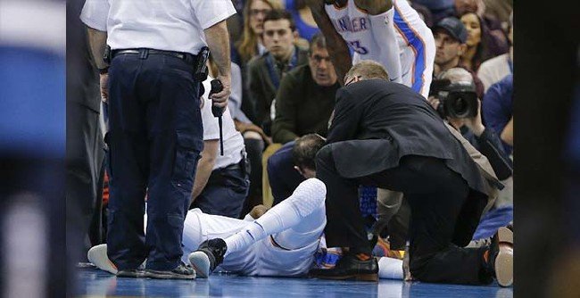 NBA’de yürekler ağza geldi: Korkutan sakatlık! 6