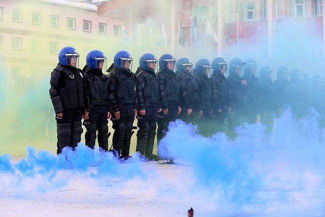 Afgan kadın polisler zorlu kış koşullarında mesleğe hazırlanıyor 22