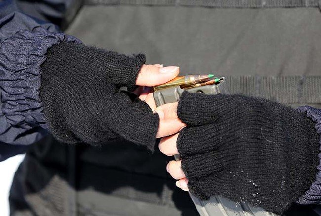 Afgan kadın polisler zorlu kış koşullarında mesleğe hazırlanıyor 47