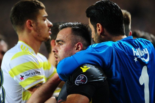 Fenerbahçe - Malatyaspor maçına damga vuran kareler 24