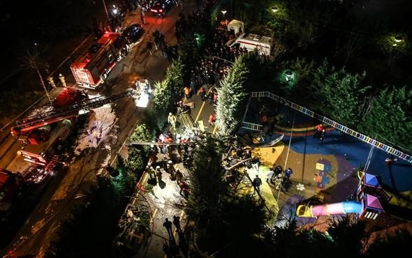 Helikopter kazasından ilk kareler 8