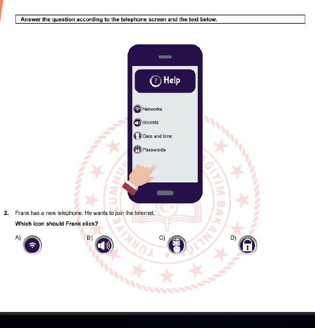 Şubat ayı LGS örnek soruları 24