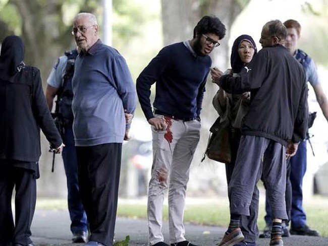 Cami saldırısından ilk kareler 1