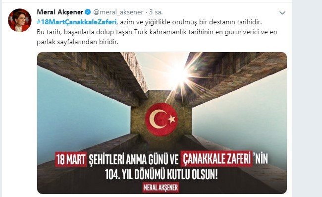 Ünlü isimlerden 18 Mart Çanakkale Zaferi mesajları 31