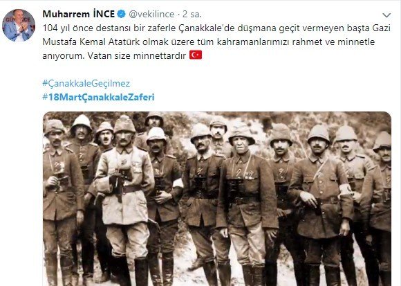 Ünlü isimlerden 18 Mart Çanakkale Zaferi mesajları 30