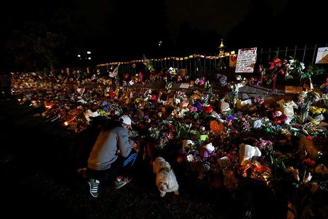 Yeni Zelanda'da acı paylaşılıyor 55