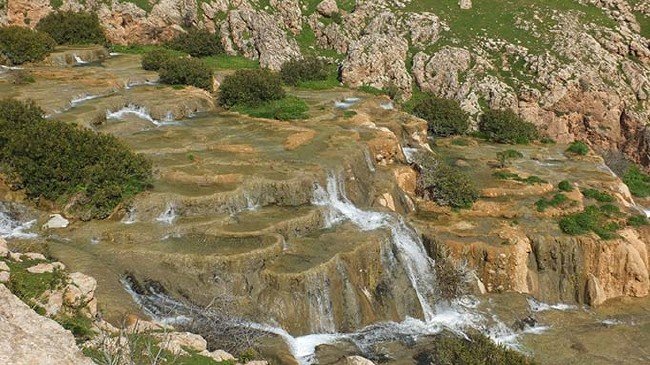 Mardin'in doğa harikası şelalesi Başdeğirmen 1