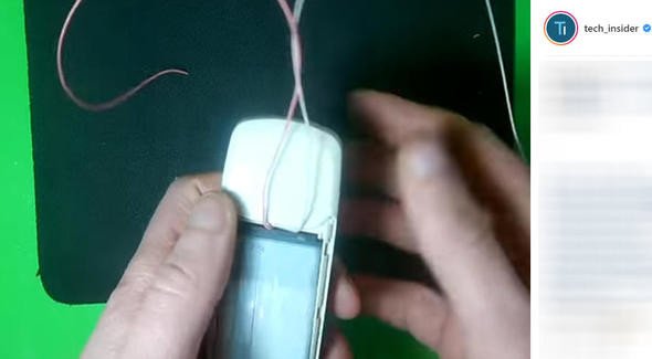 Eski telefondan kapı kilidi 12