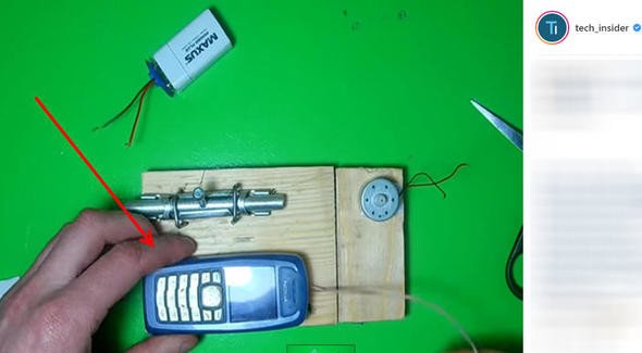 Eski telefondan kapı kilidi 19
