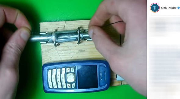 Eski telefondan kapı kilidi 25