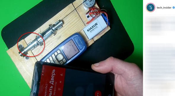 Eski telefondan kapı kilidi 28