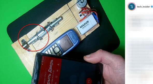 Eski telefondan kapı kilidi 29