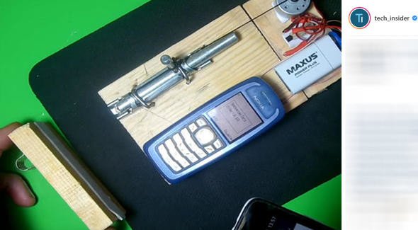 Eski telefondan kapı kilidi 30
