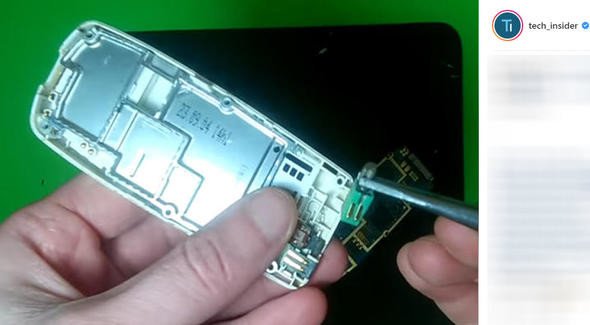 Eski telefondan kapı kilidi 7