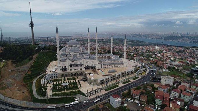 Çamlıca Camii'nin açılışından kareler 16