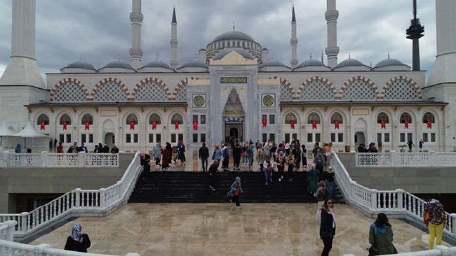 Çamlıca Camii'nin açılışından kareler 19