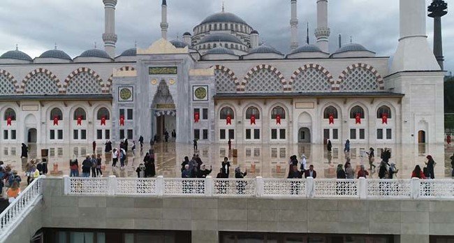 Çamlıca Camii'nin açılışından kareler 23