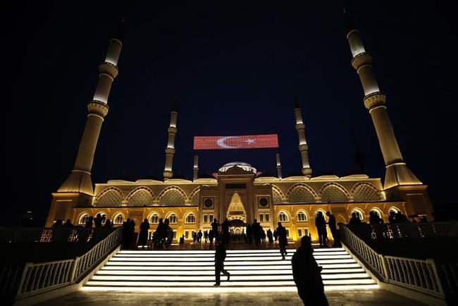 Çamlıca Camii'nin açılışından kareler 24