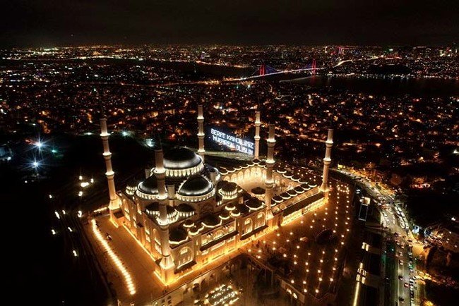 Çamlıca Camii'nin açılışından kareler 25