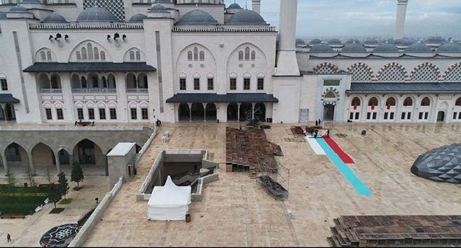 Çamlıca Camii'nin açılışından kareler 26