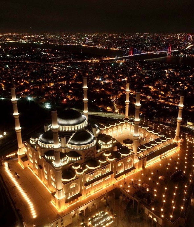 Çamlıca Camii'nin açılışından kareler 27