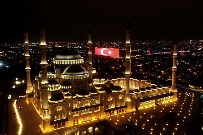 Çamlıca Camii'nin açılışından kareler 29