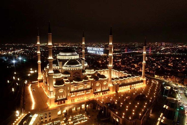 Çamlıca Camii'nin açılışından kareler 30