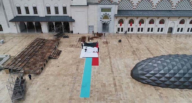 Çamlıca Camii'nin açılışından kareler 32