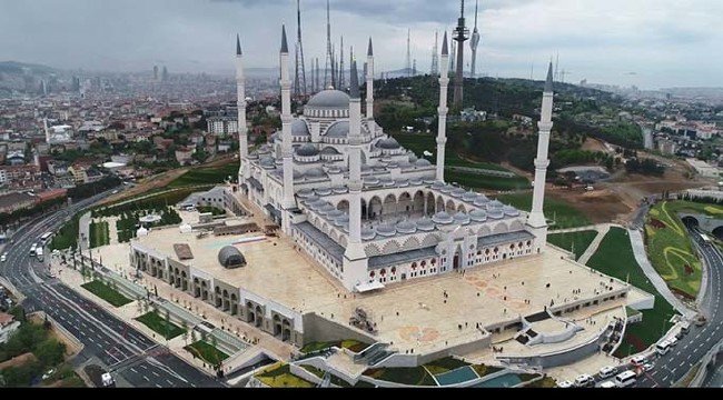 Çamlıca Camii'nin açılışından kareler 34