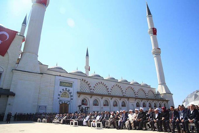 Çamlıca Camii'nin açılışından kareler 35