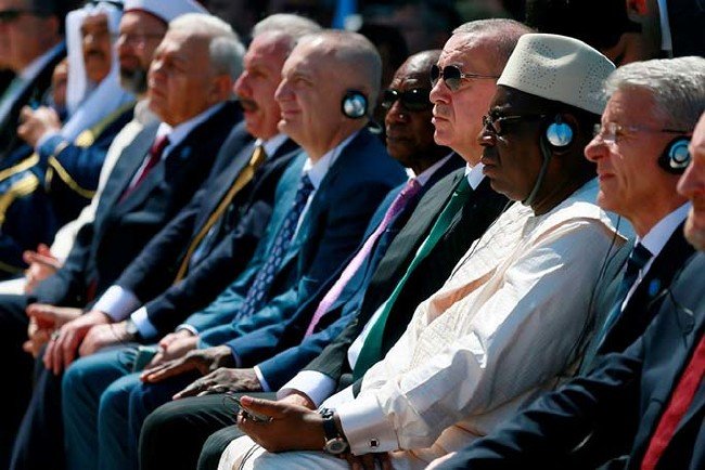 Çamlıca Camii'nin açılışından kareler 9