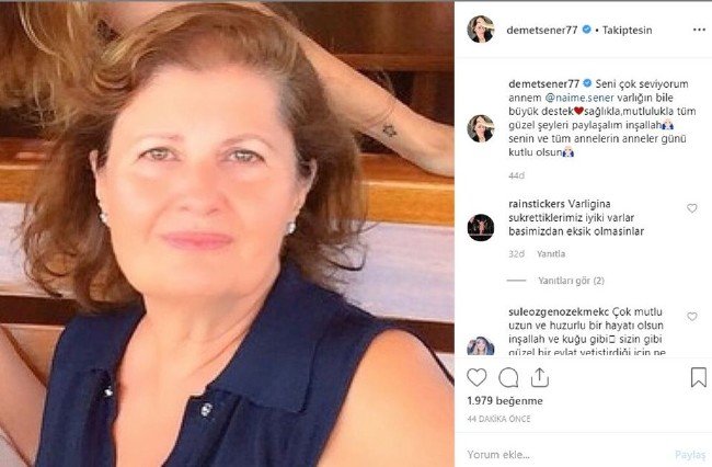 Ünlülerden Anneler Günü mesajı 3