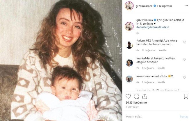 Ünlülerden Anneler Günü mesajı 7