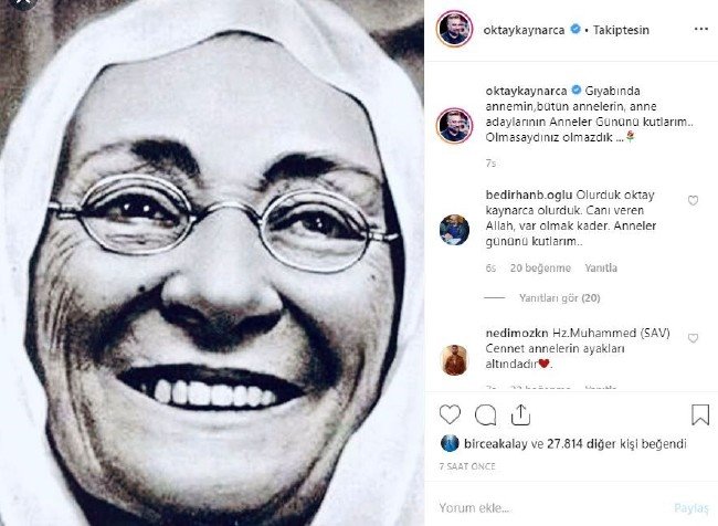 Ünlülerden Anneler Günü mesajı 13