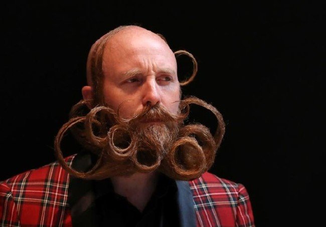 En ilginç sakal ve bıyıklar birbiriyle yarıştı 2