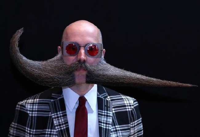 En ilginç sakal ve bıyıklar birbiriyle yarıştı 3