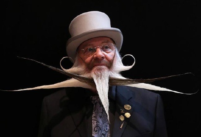 En ilginç sakal ve bıyıklar birbiriyle yarıştı 5