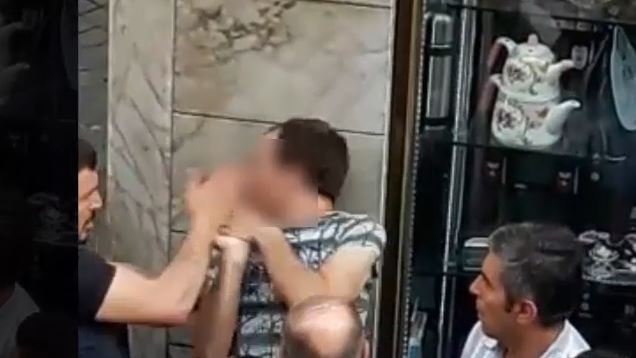 Tekme tokat dövülen taciz şüphelisi tutuklandı 1