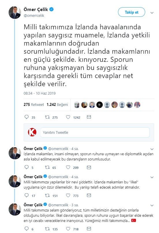 İzlanda'ya sosyal medyadan tepki yağdı 6