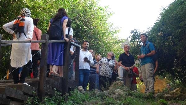 Titus Tüneli’ne ziyaretçi akını 10