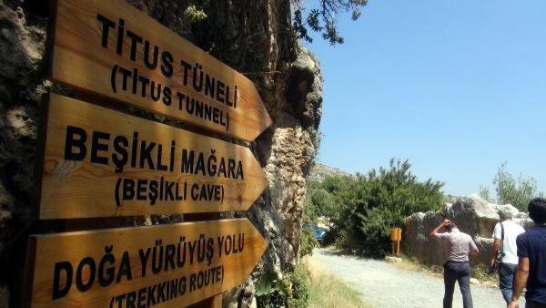 Titus Tüneli’ne ziyaretçi akını 8