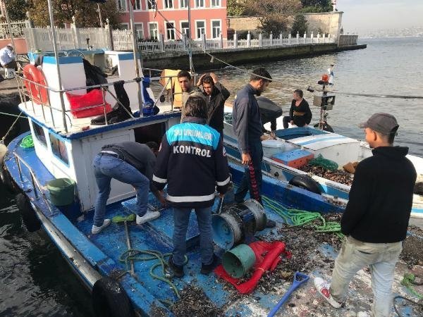 Boğaz'da kaçak midye avcılarına operasyon 17