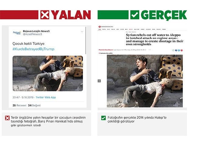 Barış Pınarı Harekatı'nda Sosyal Medya yalanları... 2