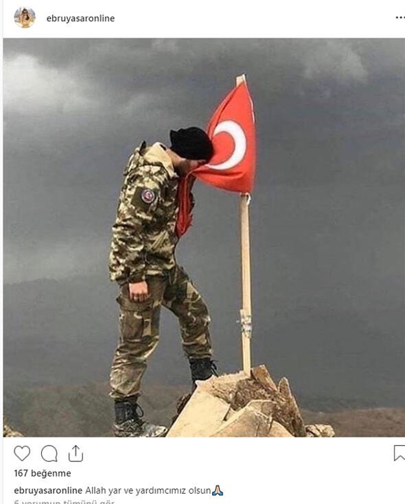 Barış Pınarı Harekatı'na ünlülerden tam destek... 12