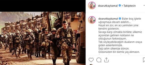 Barış Pınarı Harekatı'na ünlülerden tam destek... 20