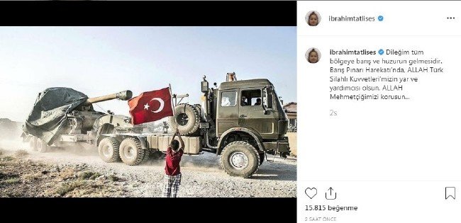 Barış Pınarı Harekatı'na ünlülerden tam destek... 9