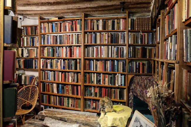 İçerisinden çıkmak istemeyeceğiniz büyüleyici kitapçılar 7