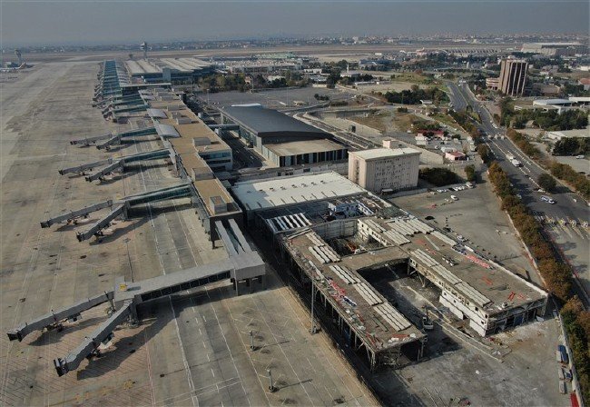 Atatürk Havalimanı'nda yıkım başladı 4